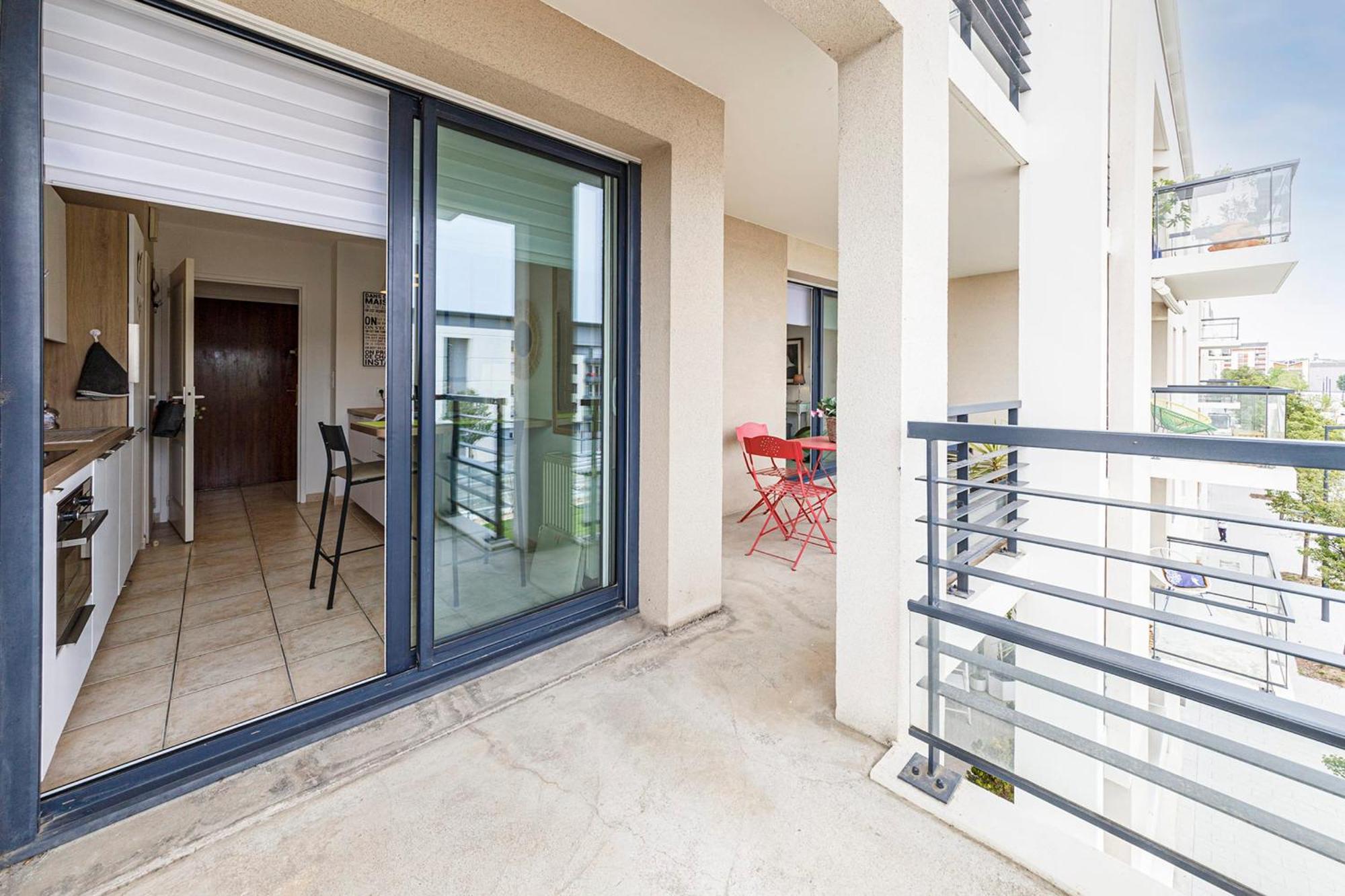 Apartament L'Aragon Wifi Balcon Vue La Maine Angers Zewnętrze zdjęcie