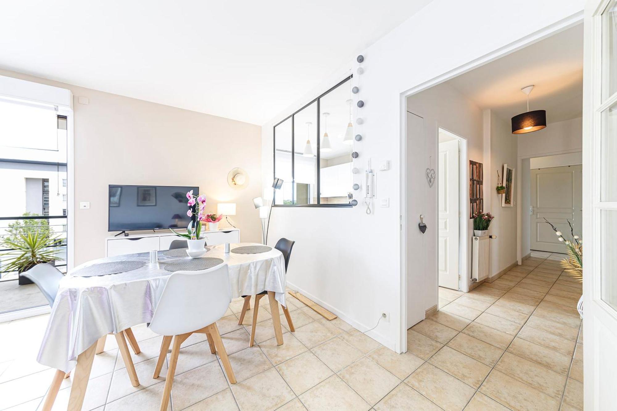 Apartament L'Aragon Wifi Balcon Vue La Maine Angers Zewnętrze zdjęcie